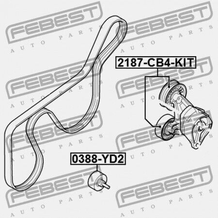 Set De Rola Tensionare Ford Focus Cb4 2008-2011 Eu 1367254
