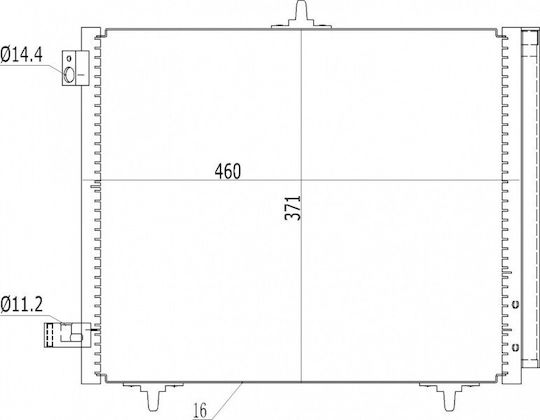 Condensator Aer Condiționat Citroën C3 02 3640050