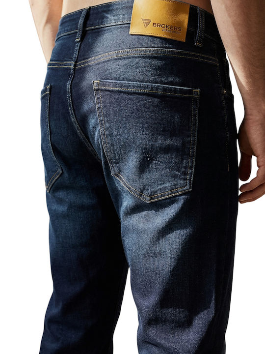 Men's Jeans Pants Blue-black