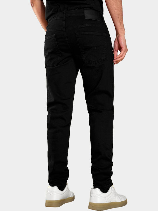 Men's Jeans Pants with Slim Fit Black