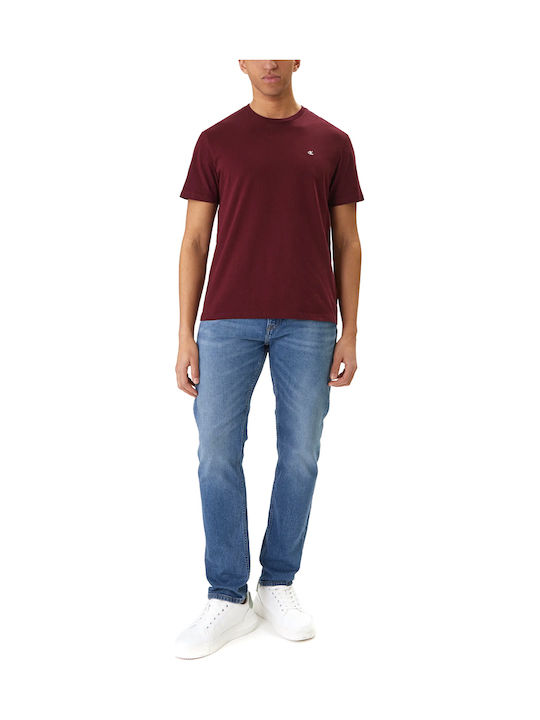 Herren Jeanshose Elastisches Regular Verjüngt Anwendung Blau