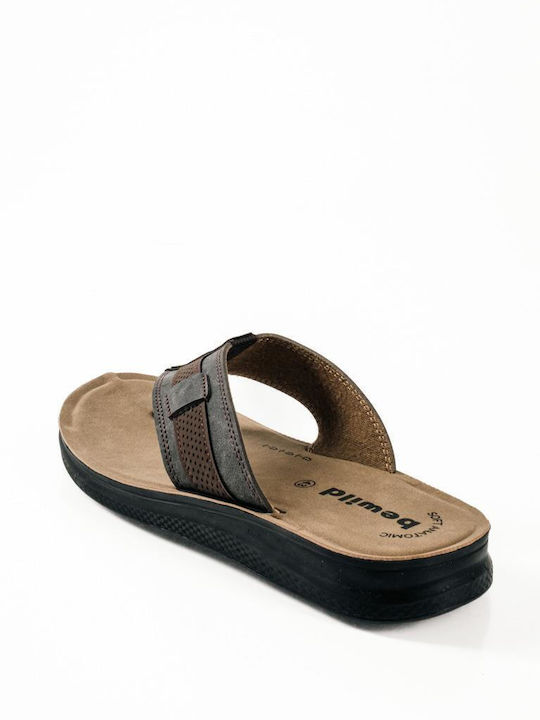 Men's Sandals in Brown Colour