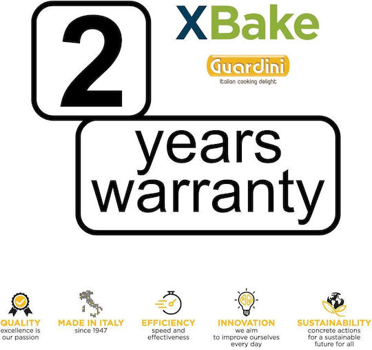 Guardini Xbake Antihaft-Backform 12 Muffins Pfas Frei 14912pbsgnam
