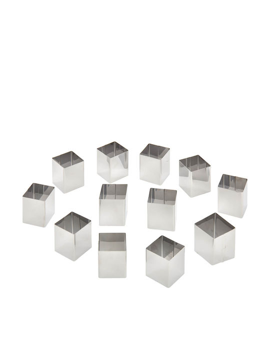 Cake Mold & 12 Number Rings 18.5x32x5.5 F-v 209696 18.5x32x5.5