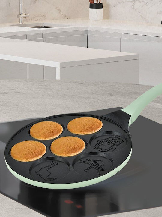 Maestro Maestro Pan for Pancakes Aluminum with Lid with Ceramic Interior Coating 26cm