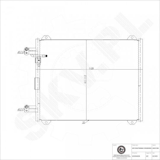 Klimakompressor Audi A2 A/C-Trockner 8z0260403b