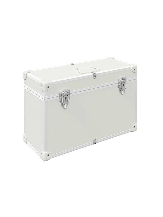 vidaXL Furniture Handle Made of White Metal 879442 12 Pieces