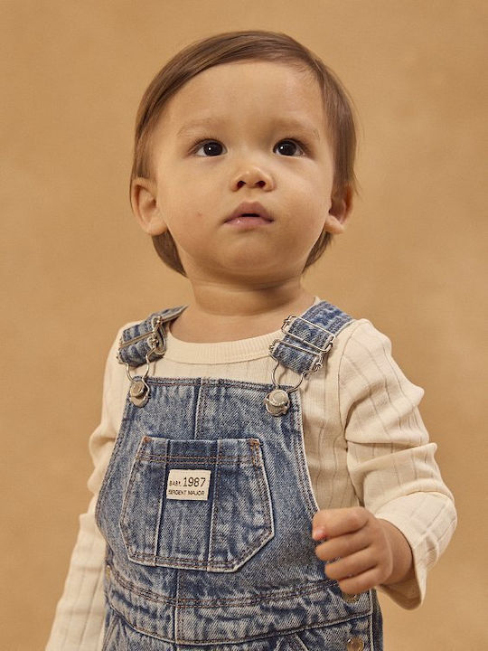 Salopetă Denim Albastră Pentru Copii