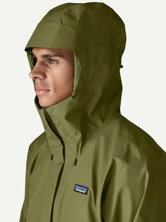 Μπουφάν Αδιάβροχο Caper Green