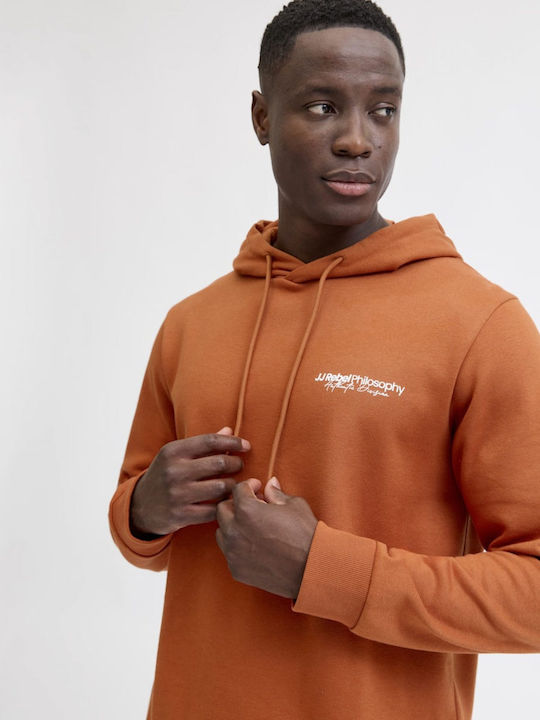 Sweatshirt with Hood Orange