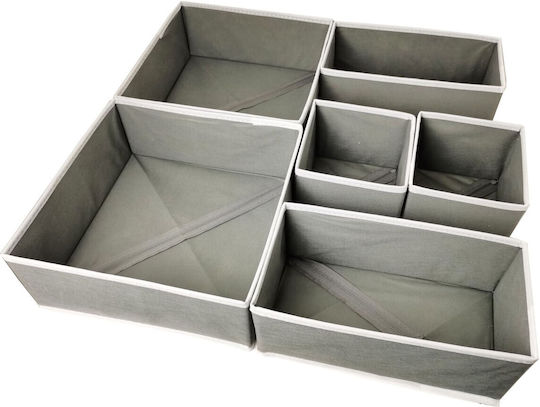 Alista Home Organizator Sertare Gri 6 Bucăți