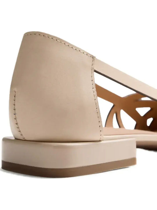 Damen Ballerinas in Weiß Farbe
