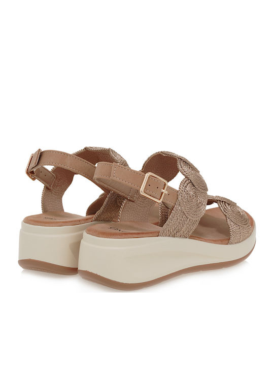 Summer Women's Platforms Rose Gold