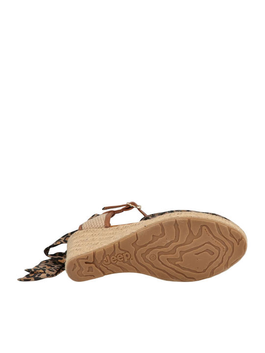 Platforme Dama Tip Espadrile Multicolore