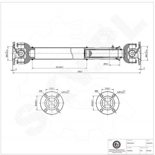 Getriebewelle Land Rover Defender FRC8392