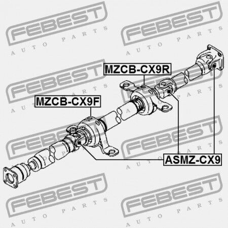 Στήριξη Άξονα Mazda Cx-9 Tb 2007-2012 Eu Kg03-25-100d