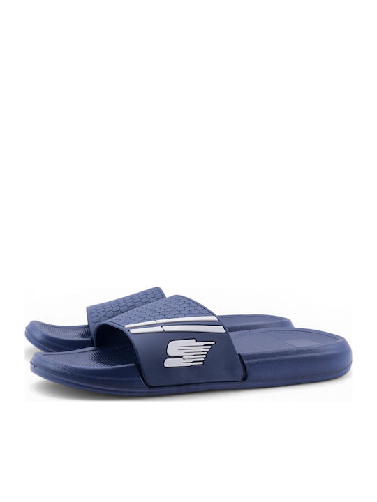Men's Blue Slides