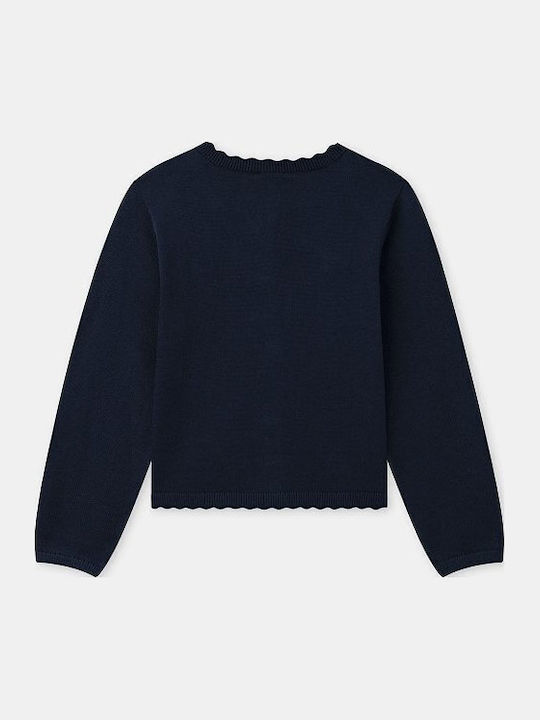 Kids Knitted Blue Cardigan