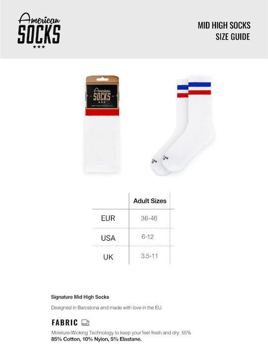 American Socks American Κάλτσες Πολύχρωμες