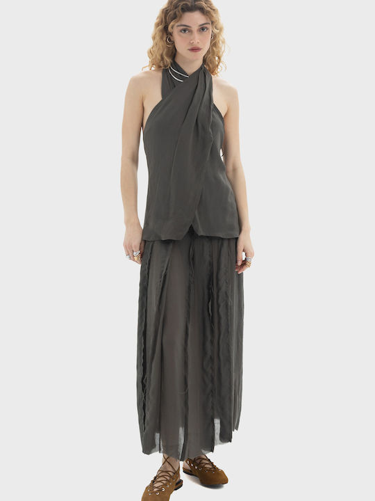 Φούστα Dark Khaki