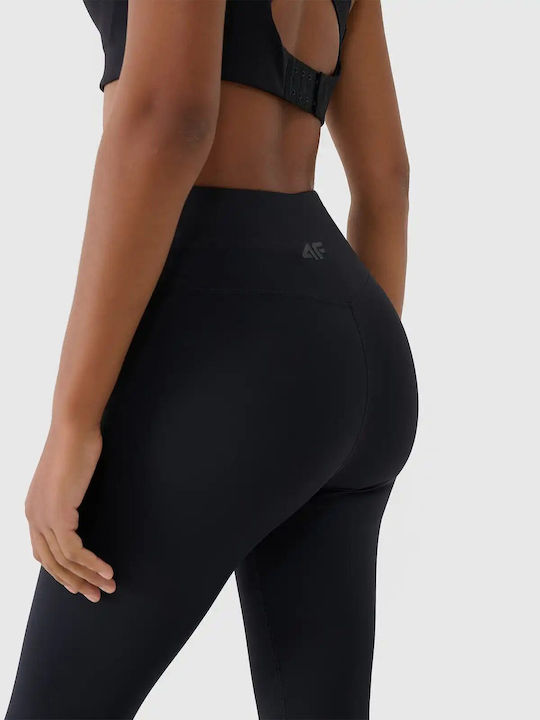 Γυναικείο Cropped Κολάν Deep Black