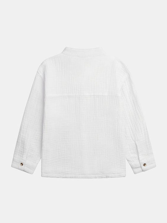 Tricou Pentru Copii Mâneca Scurtă Alb