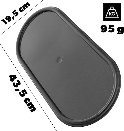 Stand Grabkerzen Kerze 44 Cm Graue Kunststoffschale