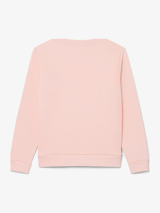 Fleece Kinder-Sweatshirt Lightpink