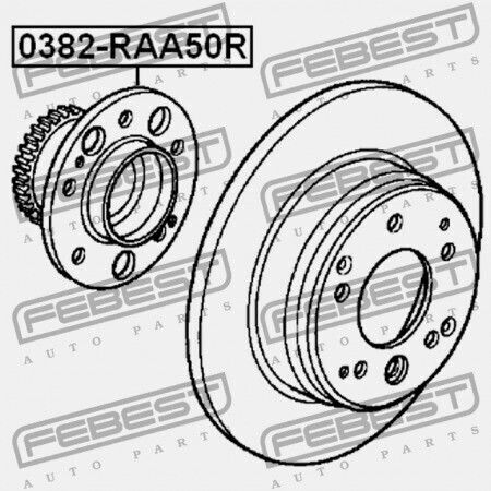 Honda Odyssey Rear Hub 2000-2003 JP 42200-SZ3-951