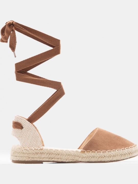 Damen Espadrilles in Braune Farbe