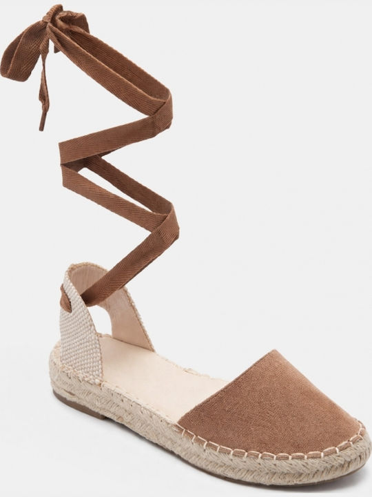 Damen Espadrilles in Braune Farbe