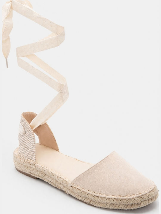 Damen Espadrilles in Beige Farbe