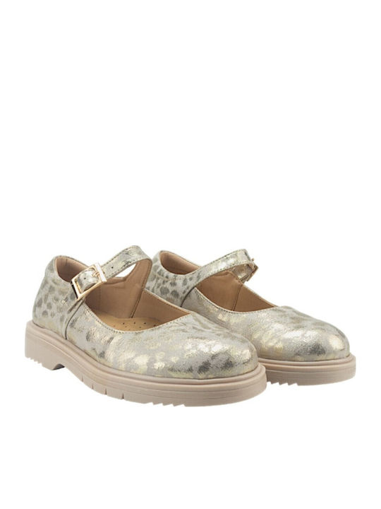 Kids Pumps & Ballerinas Anatomical with Hoop & Loop Closure Black