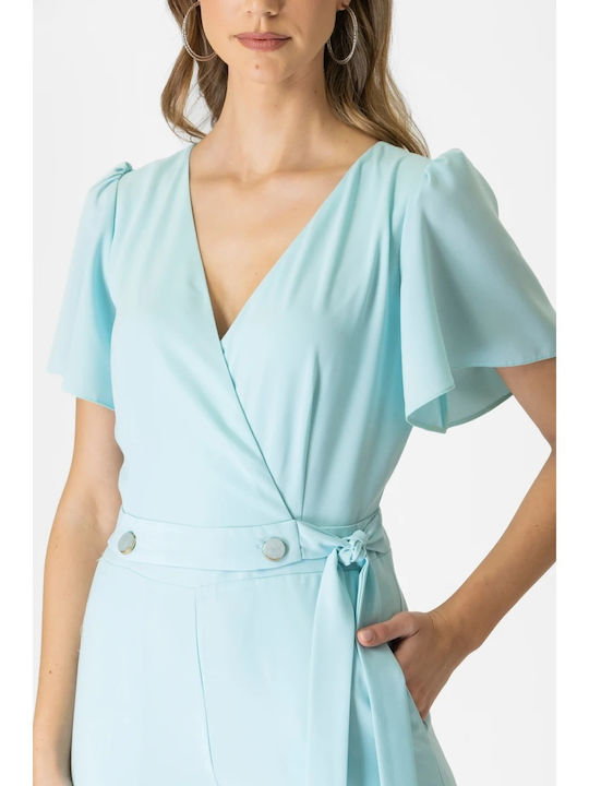 Women's One-piece Jumpsuit Light Blue