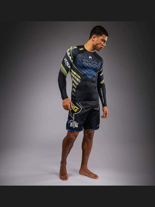 Venum Men's Long Sleeve Shirt VENUM-06205-111 for Jiu-Jitsu / MMA Black