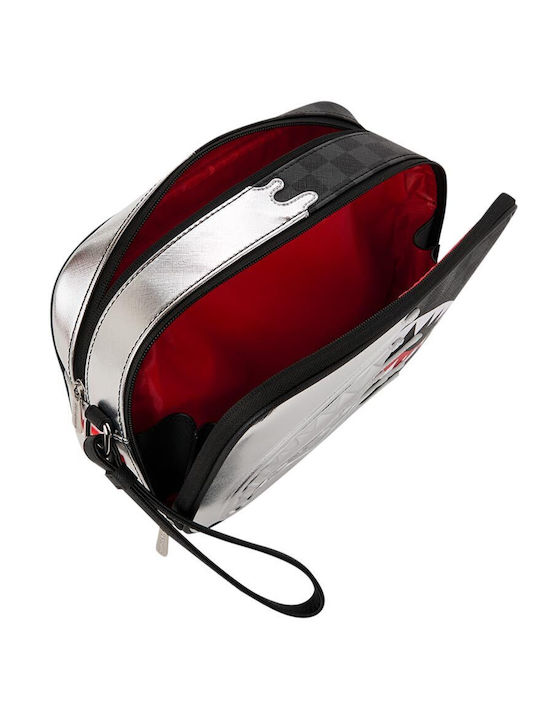Sprayground Silver Side Drip Toiletry Brick 910b8928nsz