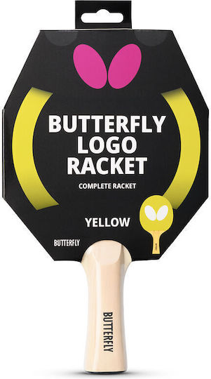 Butterfly Logo Gelbe Tischtennisschläger