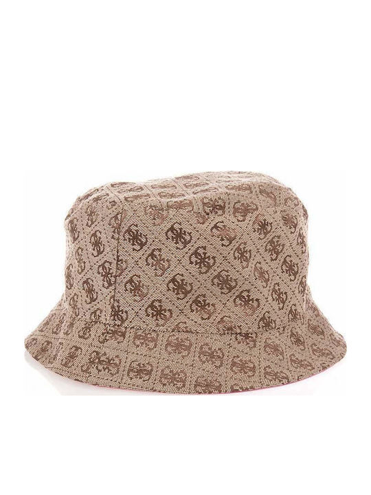 Guess Καπέλο Bucket Μπεζ Guess Καπέλο Bucket Μπεζ