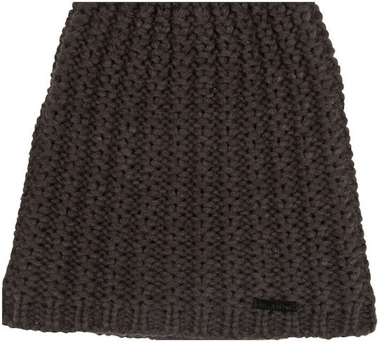 Beanie Căciulă Tricotată Pentru Femei în Culoare Neagră