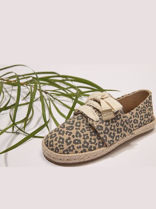 Kids Espadrilles with Laces White