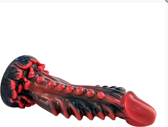 APH Dildo με Βεντούζα Μαύρο