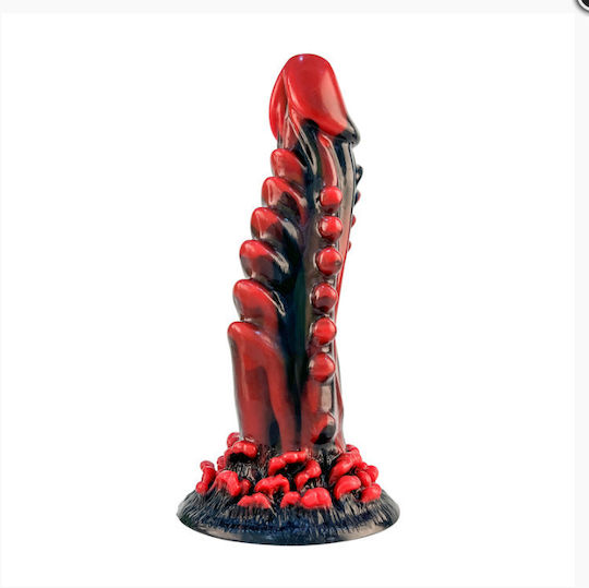 APH Dildo με Βεντούζα Μαύρο
