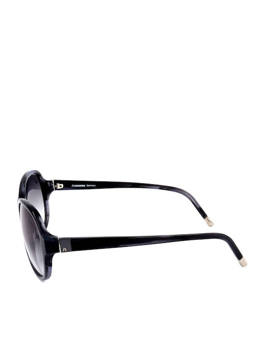 Rodenstock Unisex Γυαλιά Ηλίου με Μαύρο Σκελετό και Μαύρο Φακό R7406