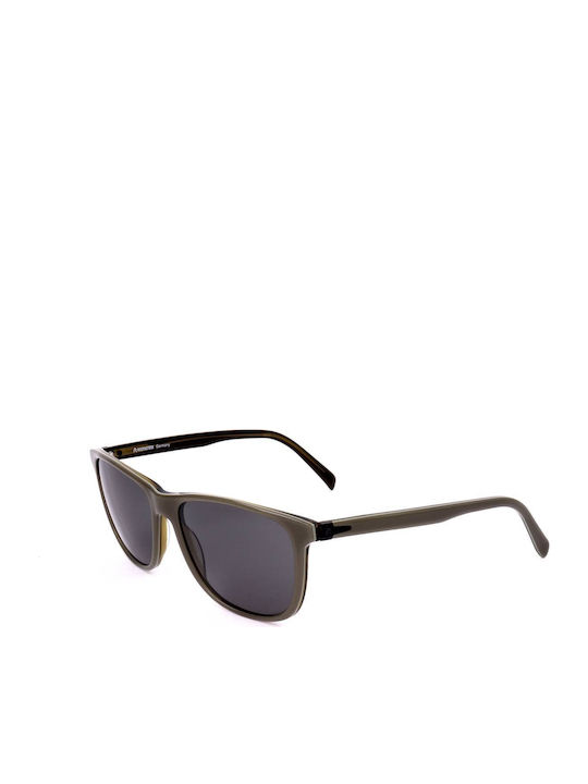 Rodenstock Unisex Sunglasses With Gray Frame And Gray Lens R3281