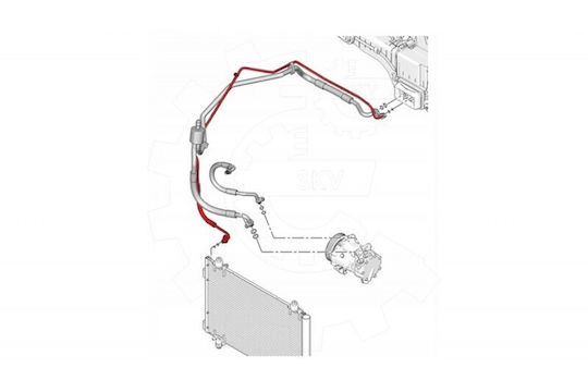 Агогос Климатикос Peugeot 207 9655448480