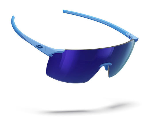 Julbo Γυαλιά Ποδηλασίας με Μωβ Σκελετό και Καθρέπτη Φακούς