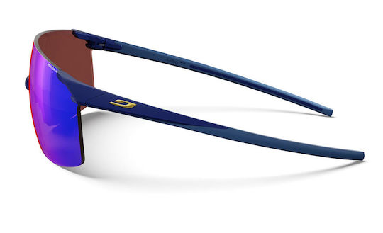 Julbo Ochelari de Ciclism Cu Ramă Violet și Lentile Oglindă