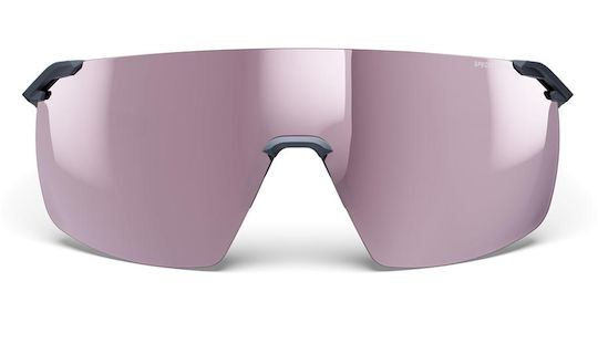 Julbo Γυαλιά Ποδηλασίας με Καφέ Σκελετό και Καθρέπτη Φακούς
