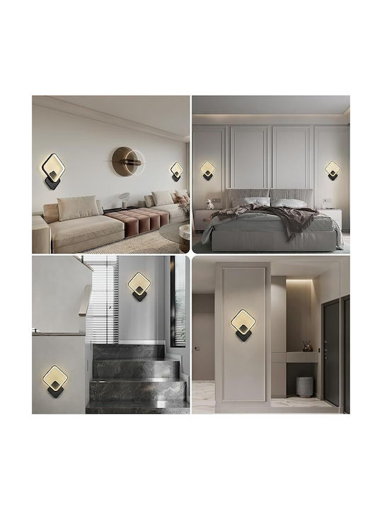 Lightplanet Φωτιστικό Τοίχου LED Μαύρο