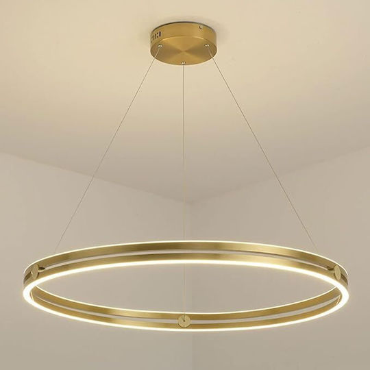 Lightplanet Deckenleuchte Gold LED mit Natürliches Weiß Licht